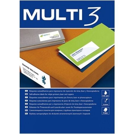 Etiquetas Adhesivas Apli 4719 Multi3/ 52.5 x 29.7mm/ 100 Hojas_0