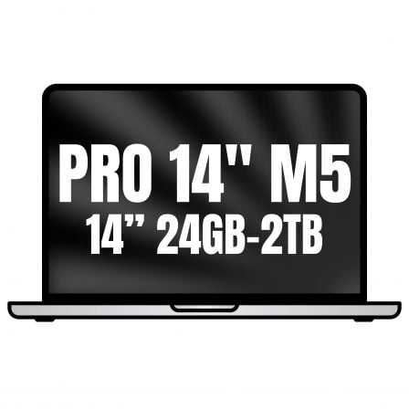 Apple Macbook Pro 14"/ M5 Pro 18-Core CPU/ 24GB/ 2TB SSD/ 20-Core GPU/ Plata_0