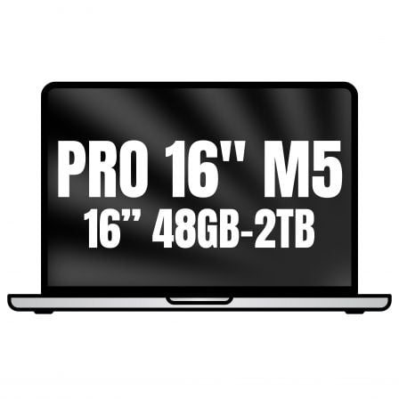 Apple Macbook Pro 16"/ M5 Max 18-Core CPU/ 48GB/ 2TB SSD/ 40-Core GPU/ Plata_0