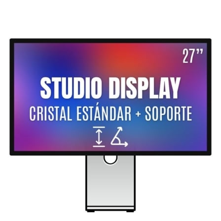 Apple Studio Display 27"/ Cristal Estándar/ Soporte con inclinación ajustable_0