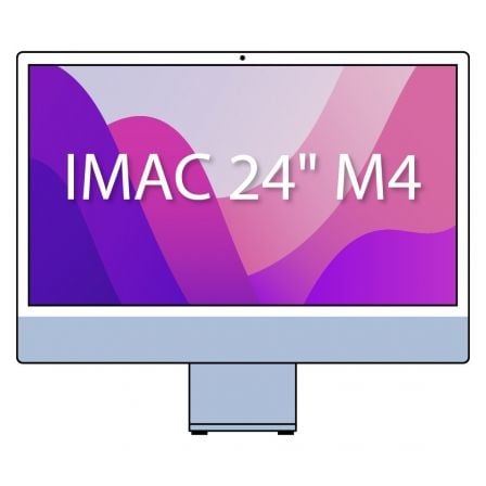 Apple iMac 24" Retina 4,5K / M4 10-Core CPU/ 24Gb/ 512Gb SSD/ 10-Core GPU/ Azul_0