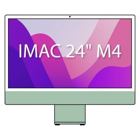 Apple iMac 24" Retina 4,5K / M4 10-Core CPU/ 16Gb/ 256Gb SSD/ 10-Core GPU/ Verde_0