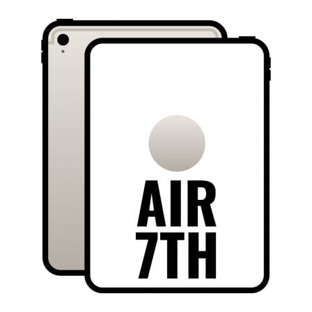 Apple iPad Air 13" 7th Wi-Fi Cell/ 5G/ M3/ 256GB/ Blanco Estrella_0