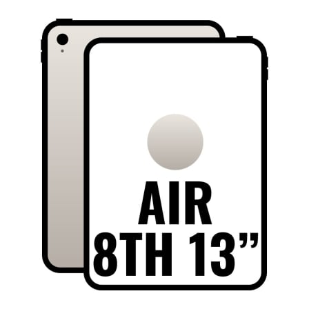 Apple iPad Air 13" 8th Wi-Fi/ M4/ 1TB/ Blanco Estrella_0