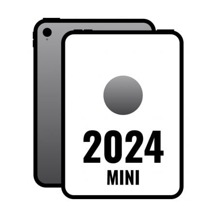 iPad Mini 8.3" 2024 7th WiFi Cell/ A17 Pro/ 256GB/ 5G/ Gris Espacial - MXPT3TY/A_1