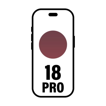Smartphone Apple iPhone 18 Pro 2TB/ 6.3"/ 5G/ Burdeos_0