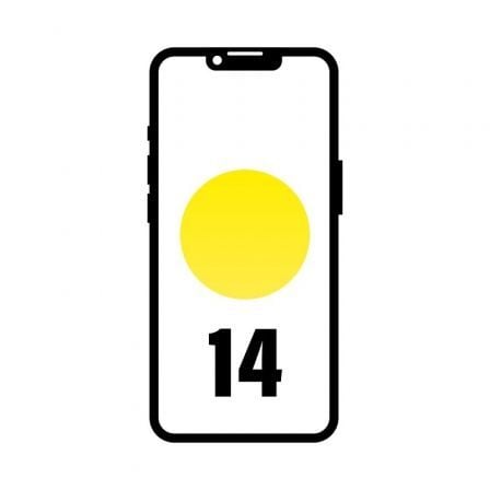 Smartphone Apple iPhone 14 128Gb/ 6.1"/ 5G/ Amarillo_0