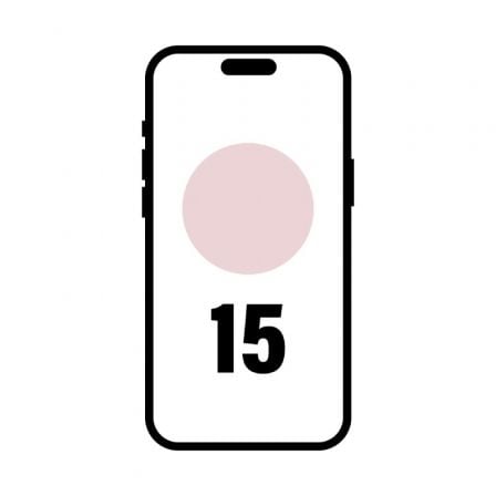 Smartphone Apple iPhone 15 256Gb/ 6.1"/ 5G/ Rosa_0