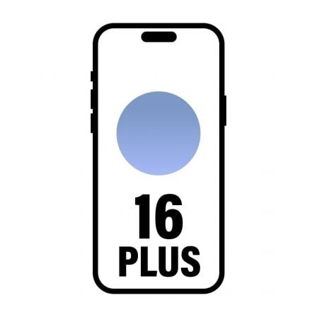 Smartphone Apple iPhone 16 Plus 128GB/ 6.7"/ 5G/ Azul Ultramar_0
