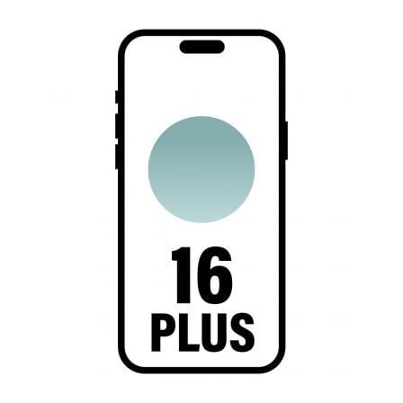 Smartphone Apple iPhone 16 Plus 128GB/ 6.7"/ 5G/ Verde Azulado_0