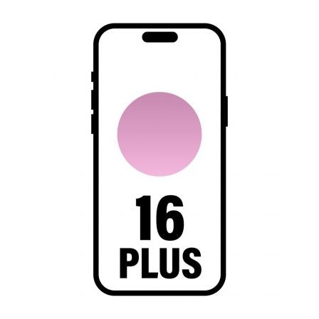 Smartphone Apple iPhone 16 Plus 256GB/ 6.7"/ 5G/ Rosa_0