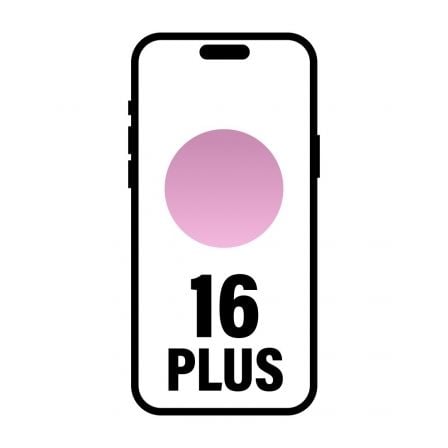 Smartphone Apple iPhone 16 Plus 512GB/ 6.7"/ 5G/ Rosa_0