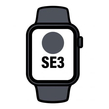 Smartwatch Apple / SE 3 GPS + Cellular / 40mm / Alumínio Meia-Noite_0