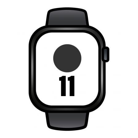Smartwatch Apple / Preto / 46mm Jet Black / GPS + Cellular / 0195950475746_0