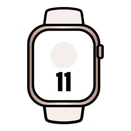Smartwatch Apple / Rosa Ouro Rosa / 0195950477184_0