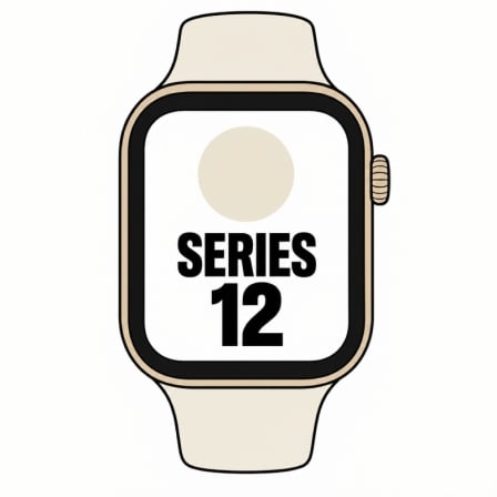 Apple Watch Series 12/ GPS/ 46mm/ Dorado Claro/ Correa Deportiva Arena (S/M)_0