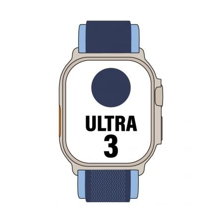 Smartwatch Apple / Titanio Natural / 49mm / Ultra 3 GPS + Cellular_0