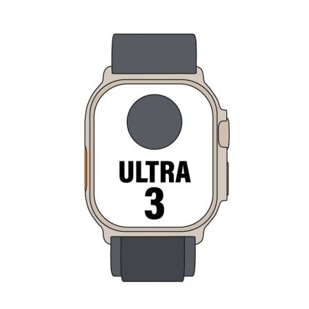 Smartwatch Apple / Ultra 3 GPS + Cellular / 49mm Titanio Preto com Alpine Loop_0