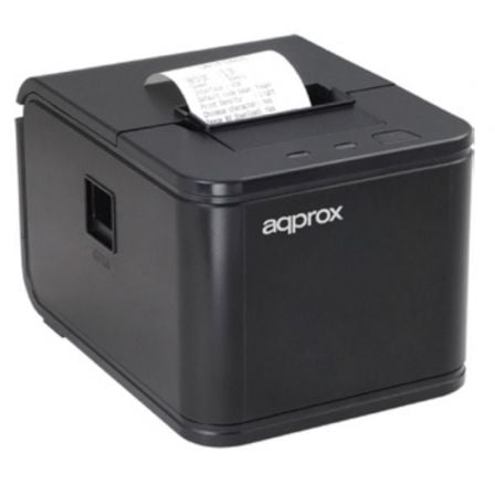 Impresora de Tickets Approx appPOS58AU/ Térmica/ Ancho papel 58mm/ USB/ Negra_0