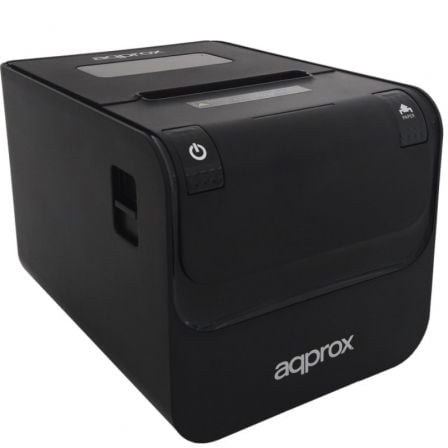 Impresora de Tickets Approx appPOS80AMUSE/ Térmica/ Ancho papel 80mm/ USB-RS232-Ethernet/ Negra_0