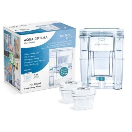Depósito de Agua Filtrada Aqua Optima WD1000/ 8.2L/ Incluye 2 Filtros_0