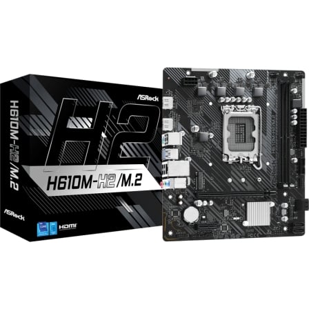 Mainboard ASROCK H610M-H2/M.2 / Preto_0