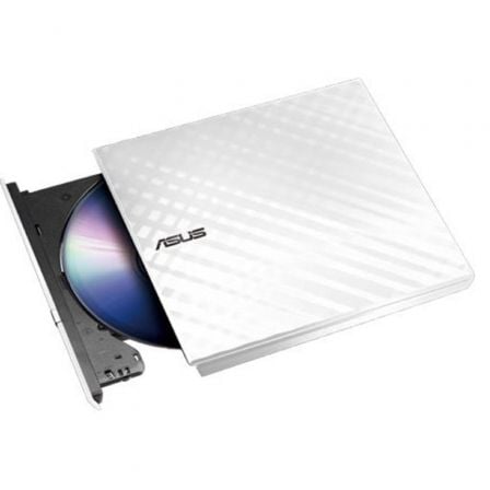 Grabadora Externa CD/DVD Asus SDRW-08DS2S-U Lite/ Blanco_0