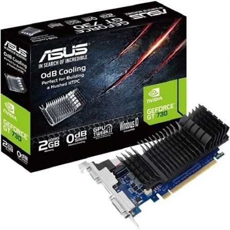Tarjeta Gráfica Asus GeForce GT 730/ 2GB GDDR5_0