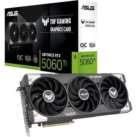 Tarjeta Gráfica Asus TUF Gaming GeForce RTX 5060 Ti OC/ 16GB GDDR7_0