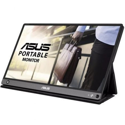 Monitor Portátil Asus ZenScreen Go MB16AHP 15.6"/ Full HD/ Multimedia/ Plata y Negro_2