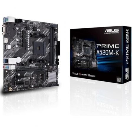ASUS PRIME A520M-K AMD A520 Zócalo AM4 micro ATX_0