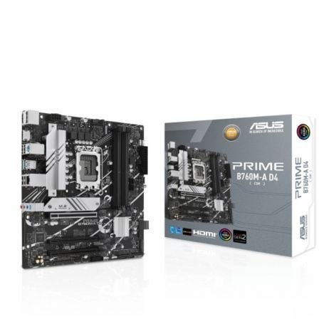 Placa Base Asus Prime B760M-A D4-CSM/ Socket 1700/ Micro ATX_0