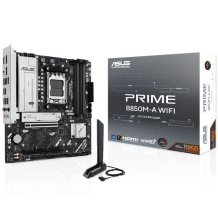 Placa Mãe ASUS PRIME B850M-A WIFI / Preto / 90MB1LN0-M0EAY0_0