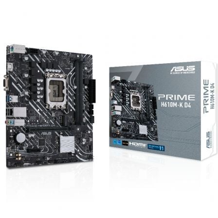 Placa Base Asus Prime H610M-K D4/ Socket 1700/ Micro ATX_0