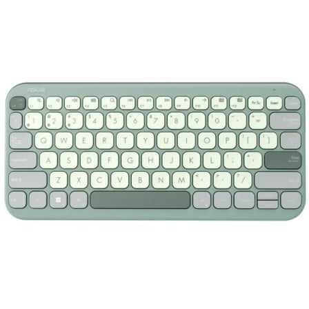 Teclado Inalámbrico Asus Marshmallow KW100/ Verde_1