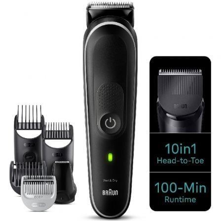 Recortadora Braun All in One Series 5 MGK5440/ con Batería/ 10 Accesorios_0
