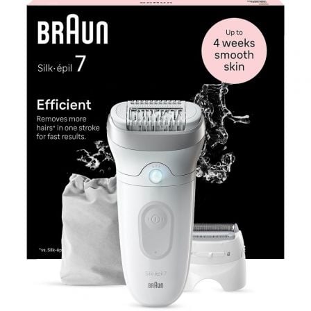 Depiladora Braun Silk Epil Series 7 7-041/ Con Batería/ 5 Accesorios_0