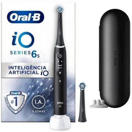 Cepillo Dental Braun Oral-B iO 6/ Incluye 2 Recambios/ Negro_0