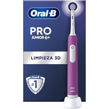 Escova de Dentes Elétrica Braun / Oral-B Pro Junior / Rosa_0