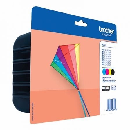 Cartucho de Tinta Original Brother LC-223VALBP Multipack/ Cian/ Magenta/ Amarillo/ Negro_0