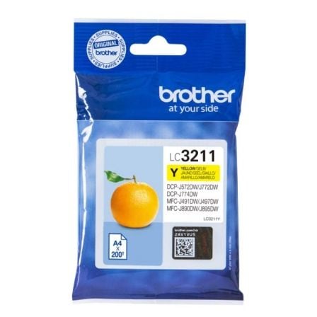 Cartucho de Tinta Original Brother LC-3211Y/ Amarillo_0