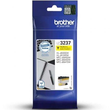 Cartucho de Tinta Original Brother LC-3237Y/ Amarillo_0