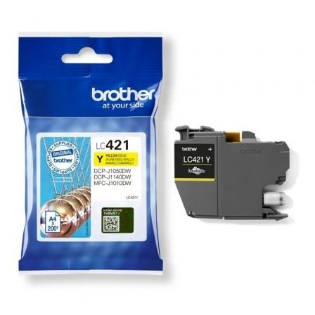 Brother Ink LC421 Yellow Gelb (LC421Y)_0