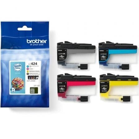 Cartucho de Tinta Original Brother LC424VAL/ Multipack/ Cian/ Magenta/ Amarillo/ Negro_0