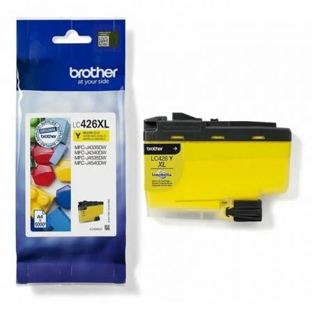 Cartucho de Tinta Original Brother LC-426 XL Alta Capacidad/ Amarillo_0