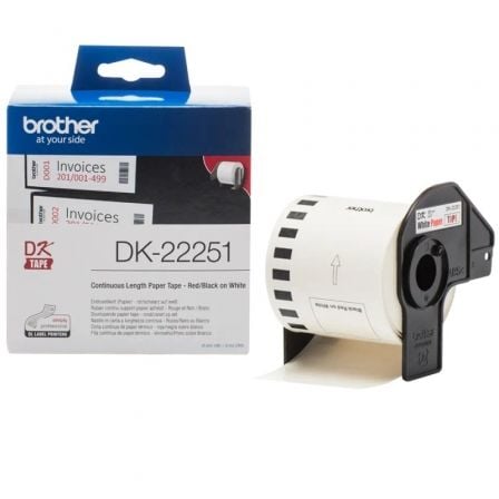 Rollo de Papel Continuo Original Brother DK22251_0
