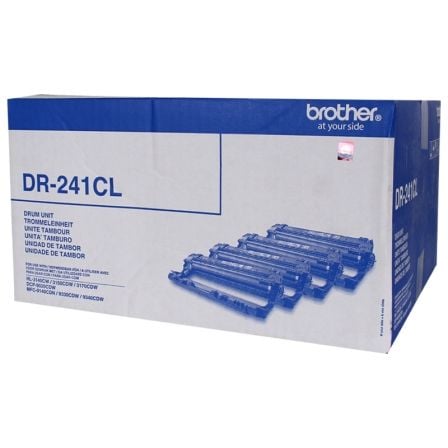 Tambor de Imagen Original Brother DR-241CL Multipack/ Cian/ Magenta/ Amarillo/ Negro_0