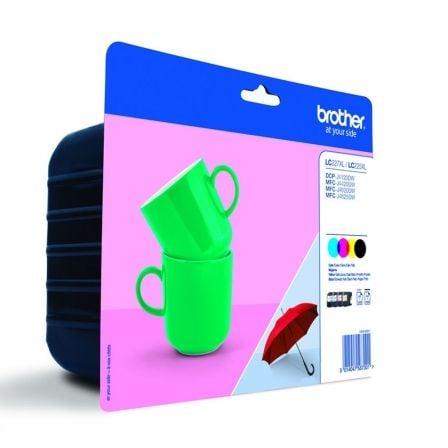 Cartucho de Tinta Original Brother LC-227XL Alta Capacidad Multipack/ Cian/ Magenta/ Amarillo/ Negro_0