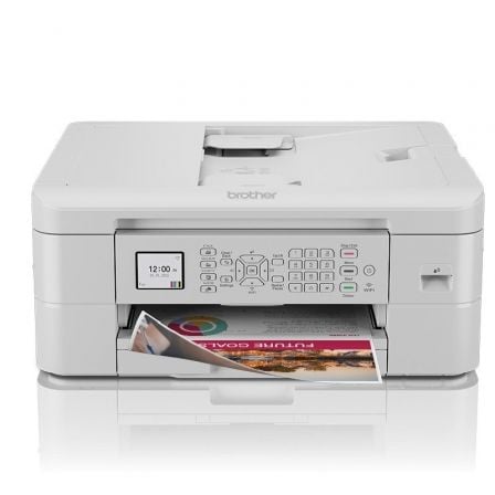 Multifunción Brother MFCJ1010DW WiFi/ Fax/ Dúplex/ Blanca_0