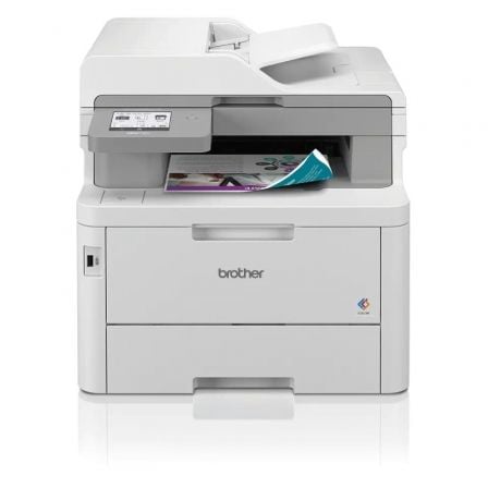Multifunción Láser LED Color Brother MFC-L8390CDW WiFi/ Fax/ Dúplex/ Blanca_0